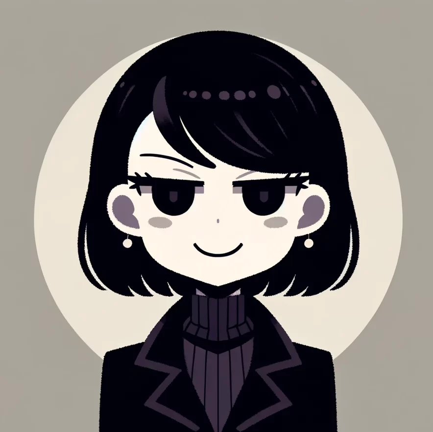 ブラックユーモア花子イラスト