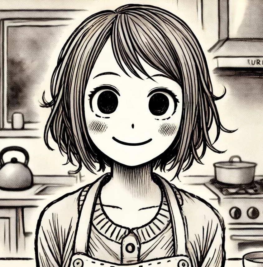 主婦目線のゆり子イラスト